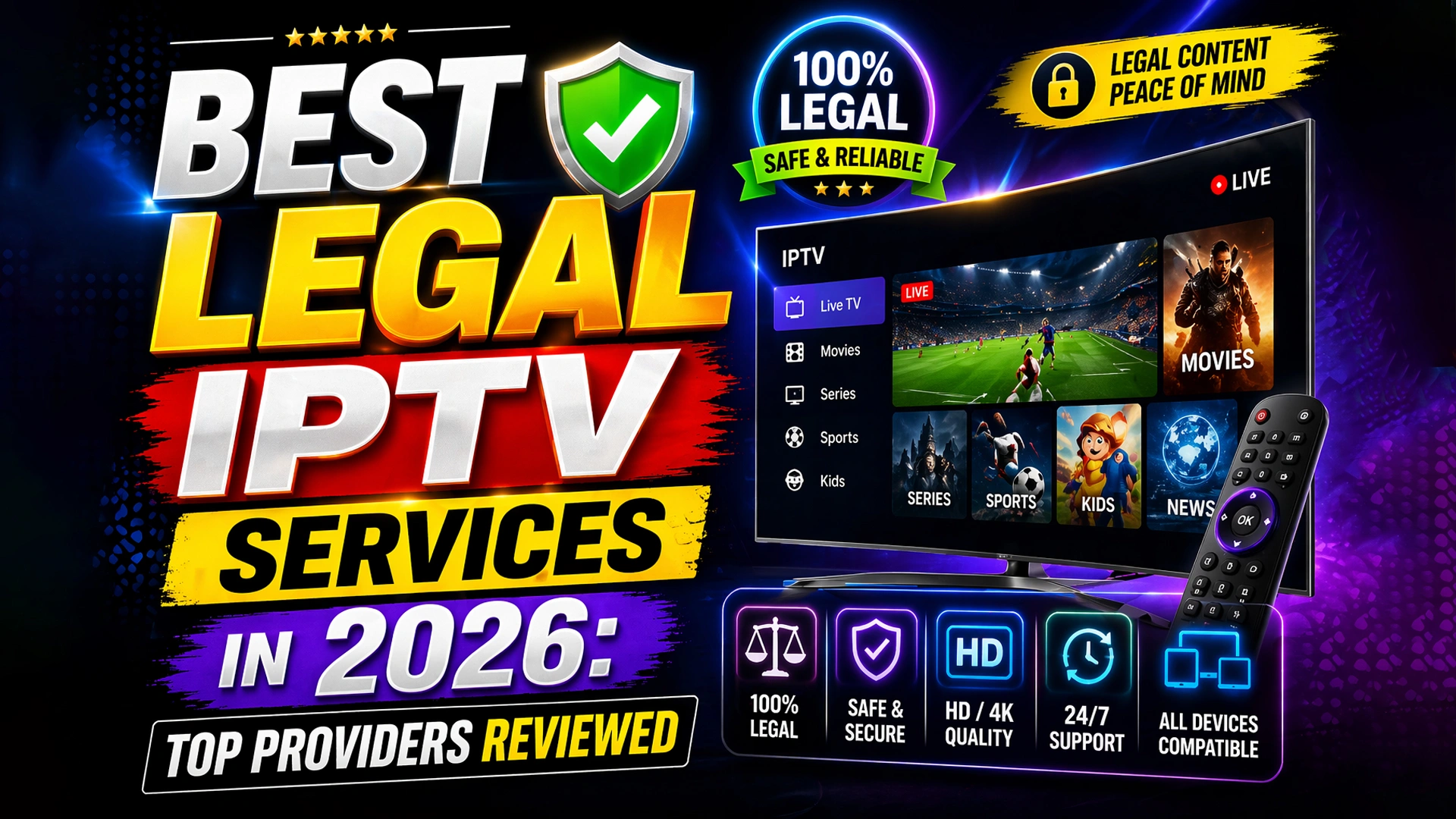 best Iegal iptv service