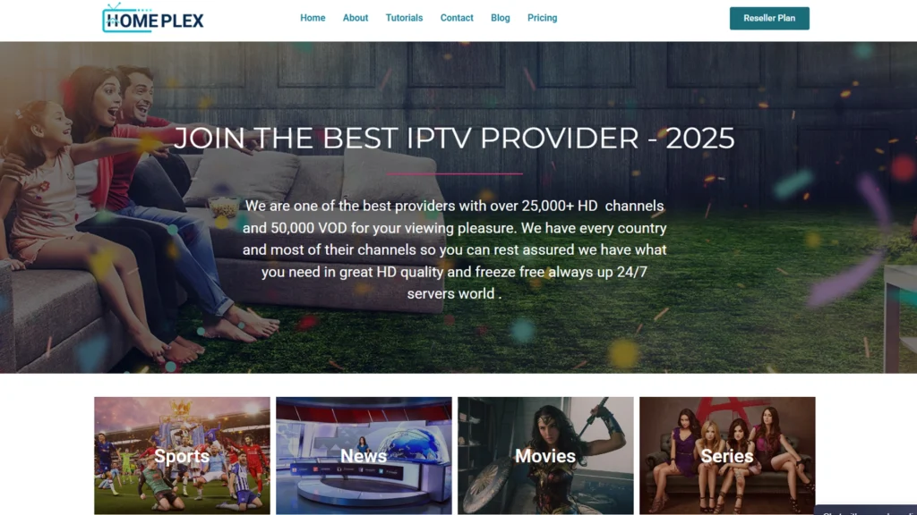 HomePlex IPTV