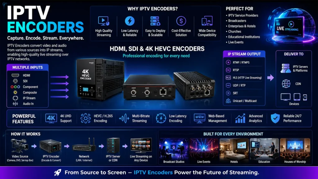 IPTV Encoders Explained